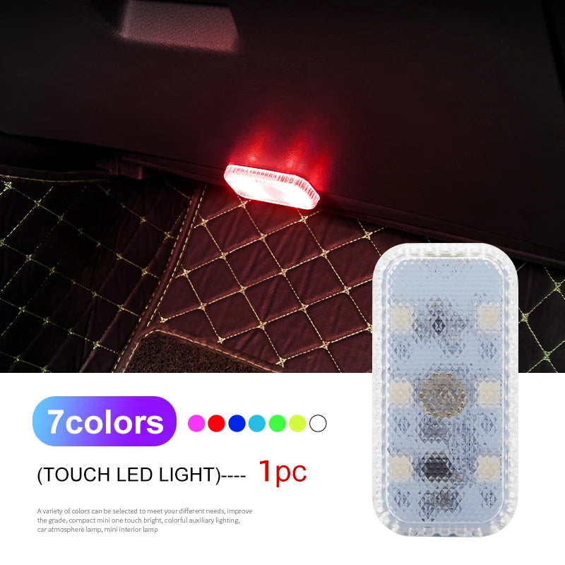 Wireless LED Car Interior Touch Light