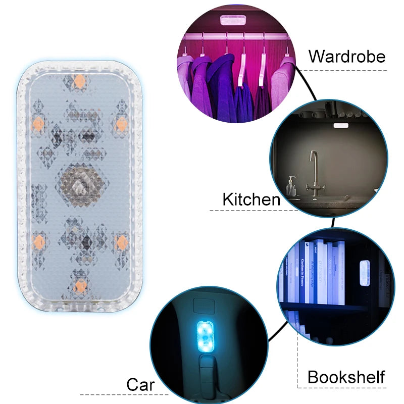 Wireless LED Car Interior Touch Light