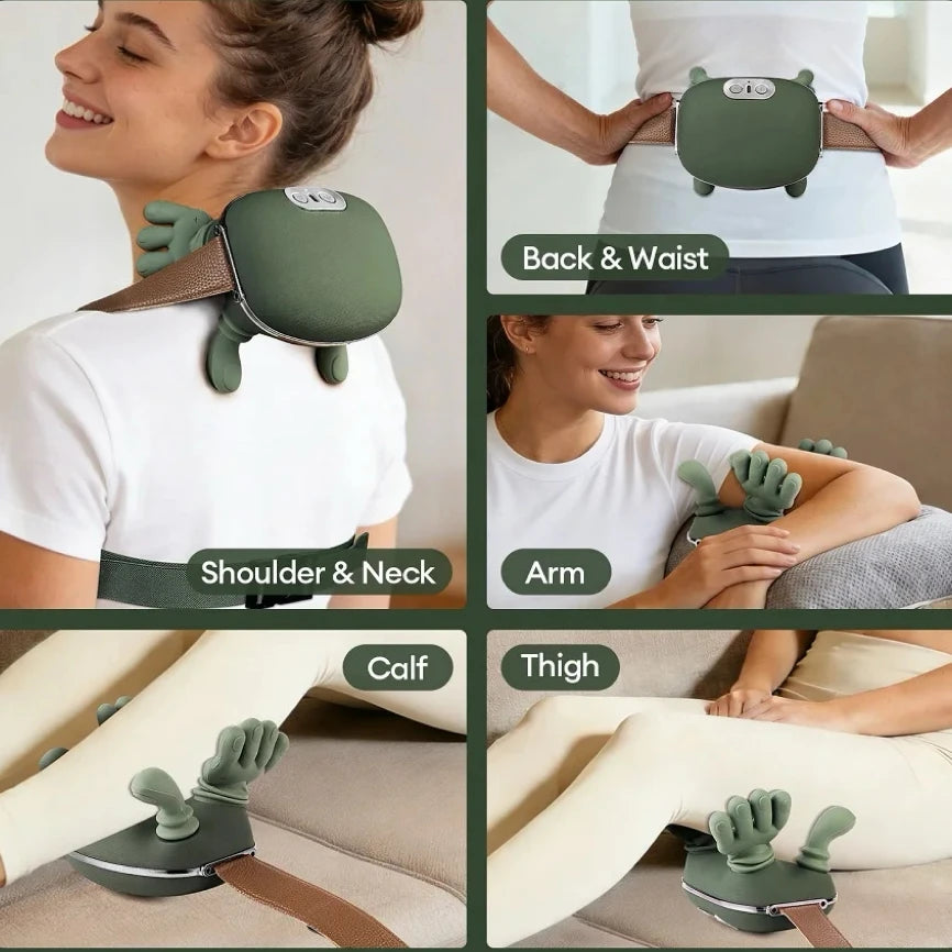 NeckEase™ Wireless Shiatsu Neck & Shoulder Massager