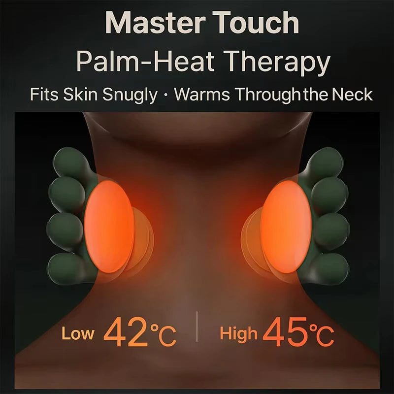 NeckEase™ Wireless Shiatsu Neck & Shoulder Massager